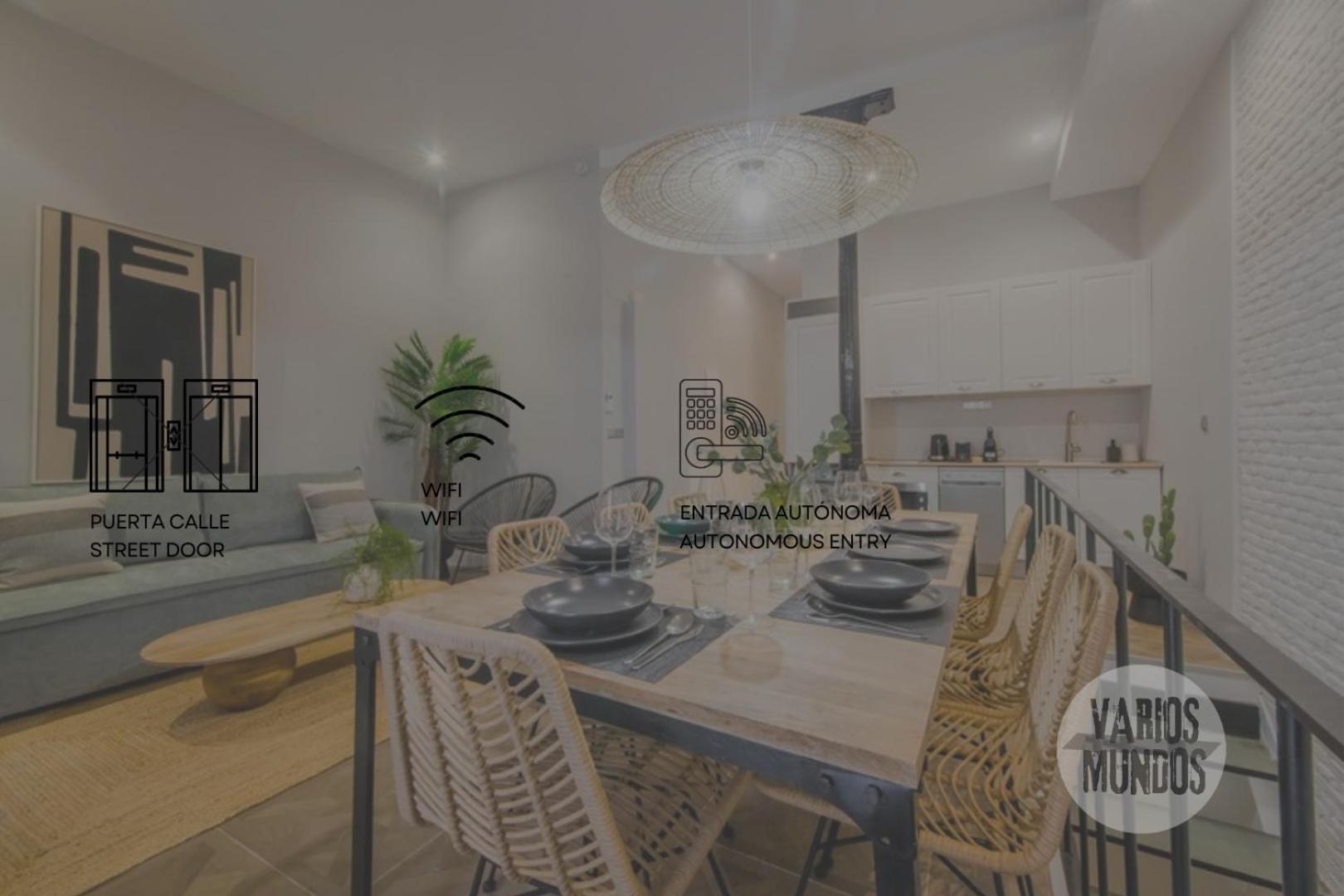 Super Nice Apt Para 10Pax En Malasana-Centro E3 Madrid Ngoại thất bức ảnh